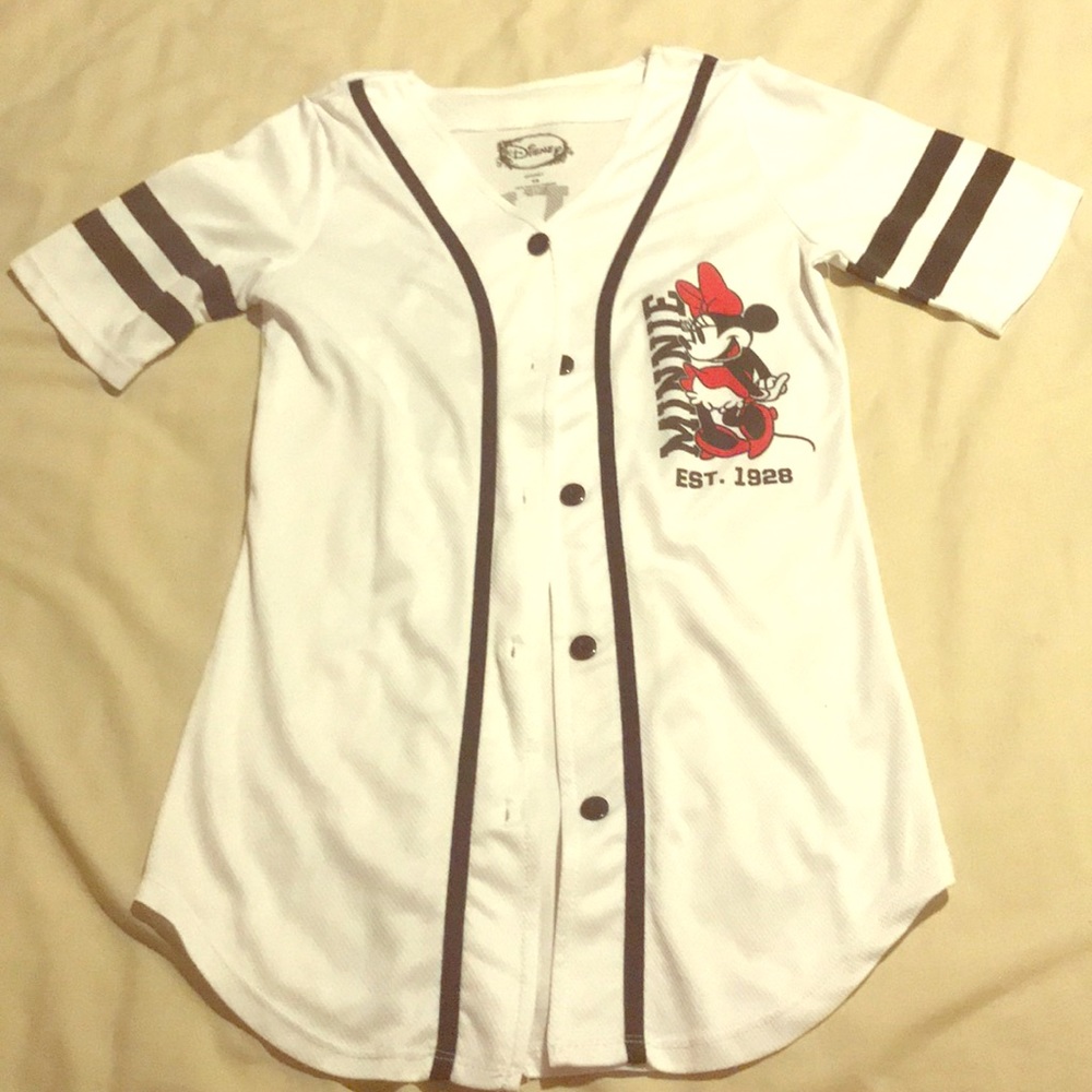 Minnie baseball jersey